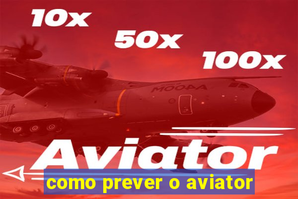 como prever o aviator